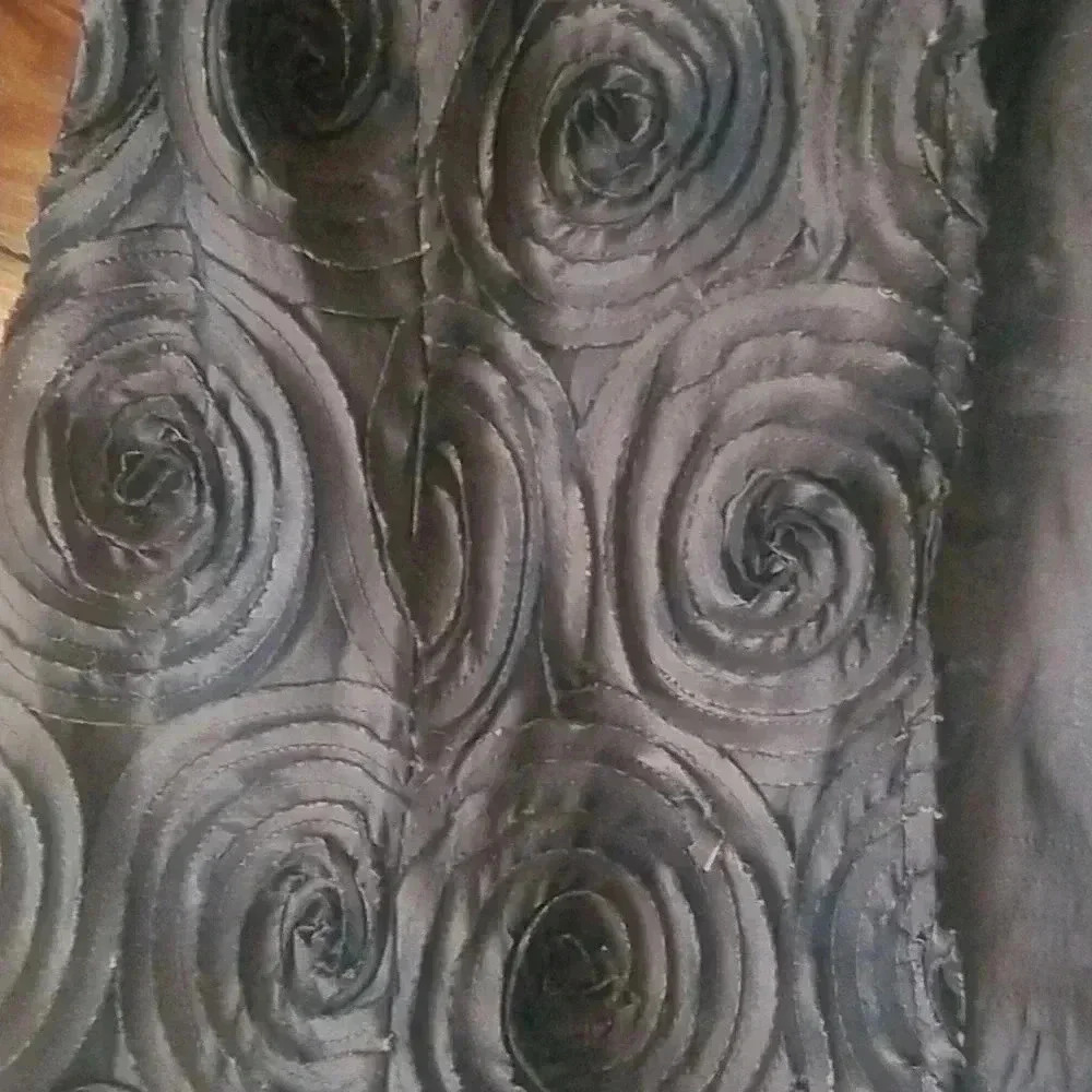 Samuel Dong Brown Rosette Jacket - image 4